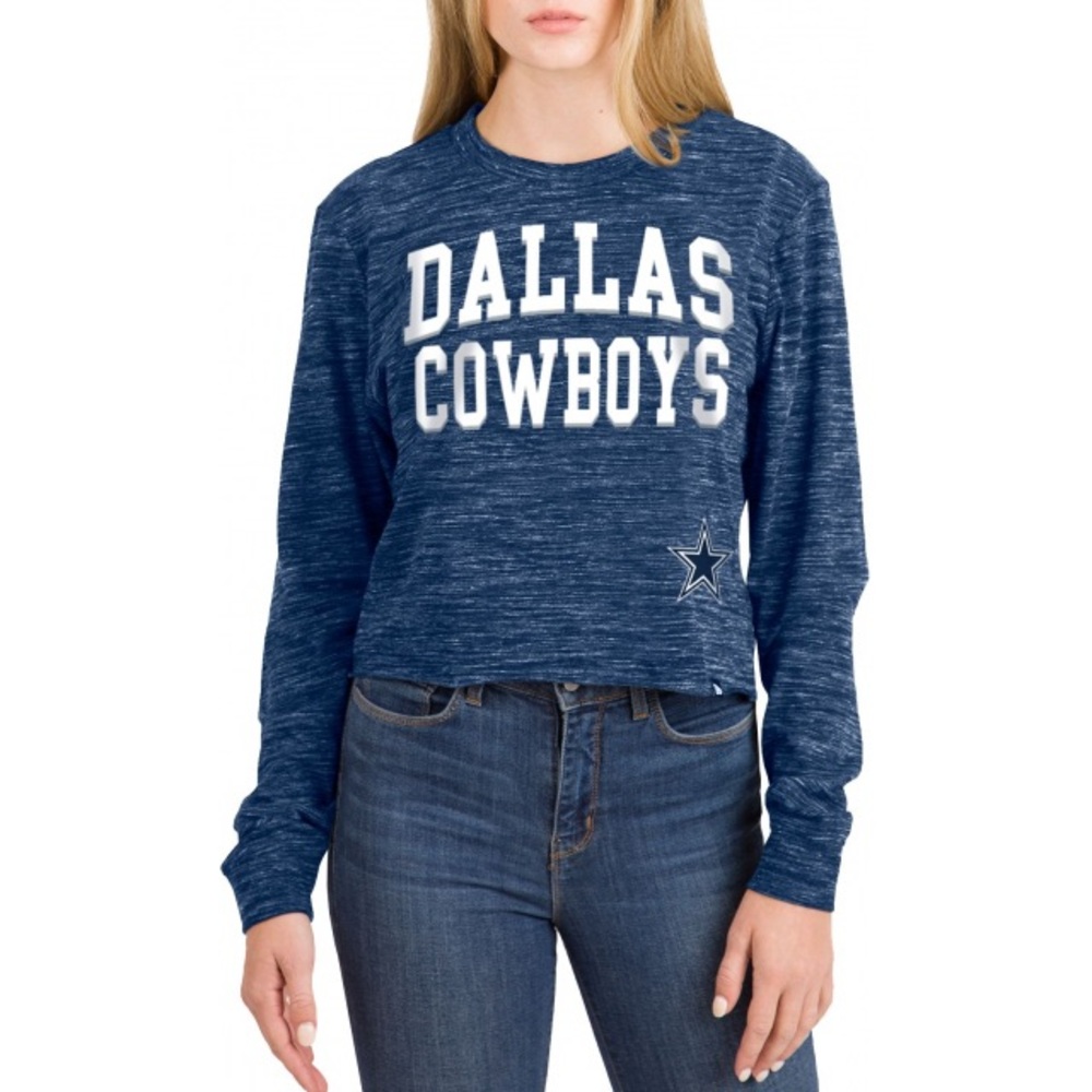 NFL Dallas Cowboys Women's Navy Sweatshirt